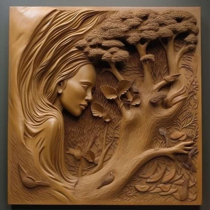 نموذج ثلاثي الأبعاد لآلة CNC 3D Art 